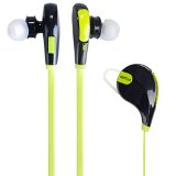 Okeyn Bluetooth 41 Wireless Sport Headphones Qy7 Sweatproof Running Gym Exercise Bluetooth Stereo Earbuds Earphones With High-fidelity Stereo Sound Car Hands-free Calling Headsets for iPhone 6 6 plus 5S 4S Galaxy S6 S5 and Other iOS android Smartphones Light Green