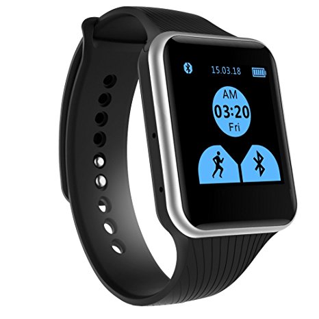 EFO-S X15 Smart Watch,Bluetooth Watch Phone Mate For iOS Apple iPhone and Android Sumsung HTC Symbian Blackberry Windows SmartPhones. BIG ADVANTAGE- Don't NEED INSTALL APP.