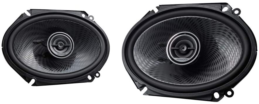 Kenwood KFC-C6896P 6x8 Inch 360 Watt Oval Custom Fit 2 Way Car Speakers (Pair)