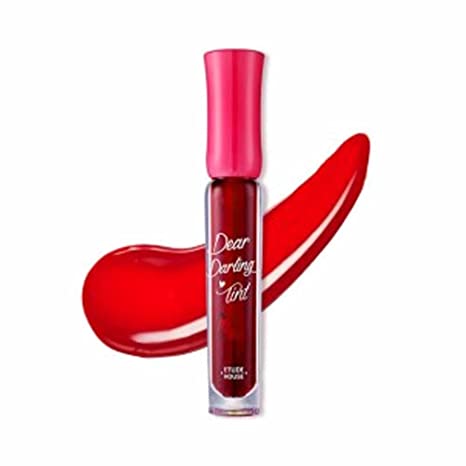 ETUDE HOUSE Dear Darling Water Gel Tint, Cherry Red, 5 Count