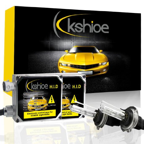 Kshioe(TM) 35W 880 881 5000K HID Xenon Conversion Kit - With a Premium Ballasts - 2 Year Warrant