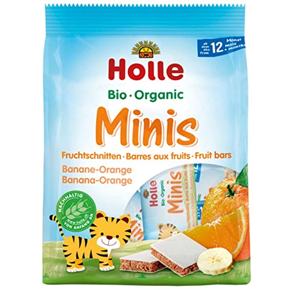 Holle Bio Minis Banana Orange 12m   100g