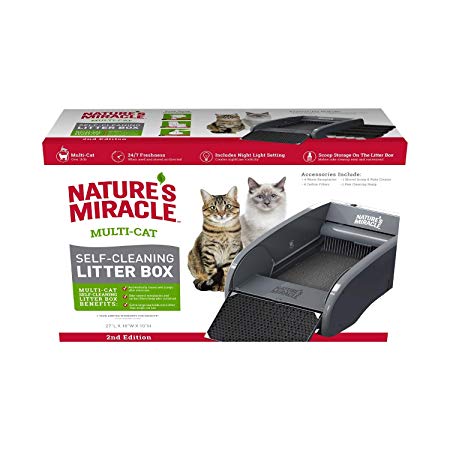 Nature's Miracle Nature's Miracle Multi-Cat Self-Cleaning Litter Box