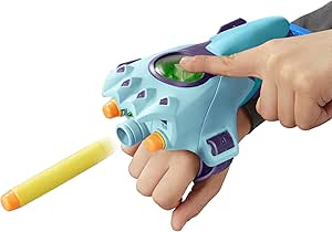 Transformers EarthSpark Cyber-Sleeve Battle Blaster with 3 Nerf Darts and Cyber-Sword, Interactive Role Play Toys for Boys and Girls Ages 6 and Up