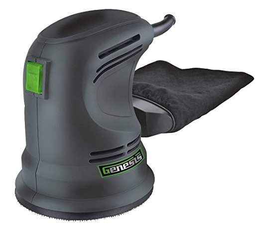 Genesis GROS2304 5-Inch Random Orbit Sander, Grey