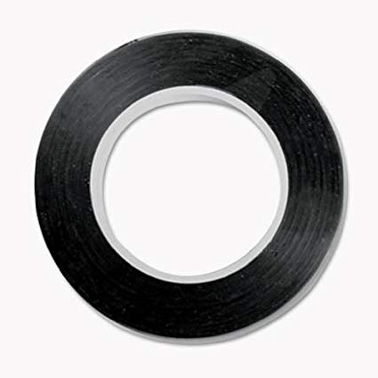 COSCO Art Tape 1/8", Black