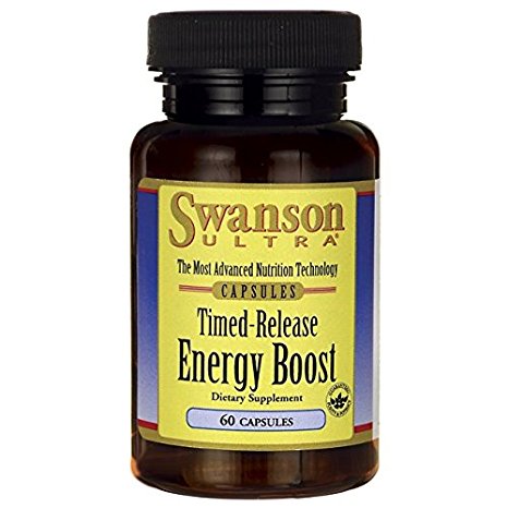 Swanson Timed-Release Energy Boost 60 Caps