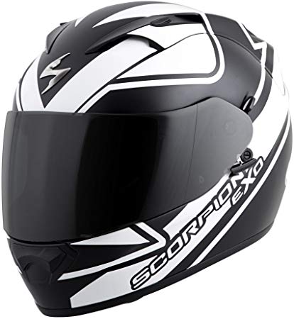 Scorpion EXO-T1200 Freeway Street Motorcycle Helmet (White, Large)