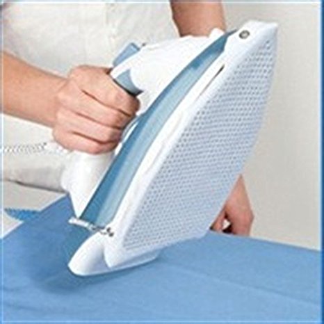 PRESTO Teflon Iron Shield. Prevents burning, scorching and shining on all fabrics. Eliminates sticking between metal sole plate, fabric and ironing board cover.