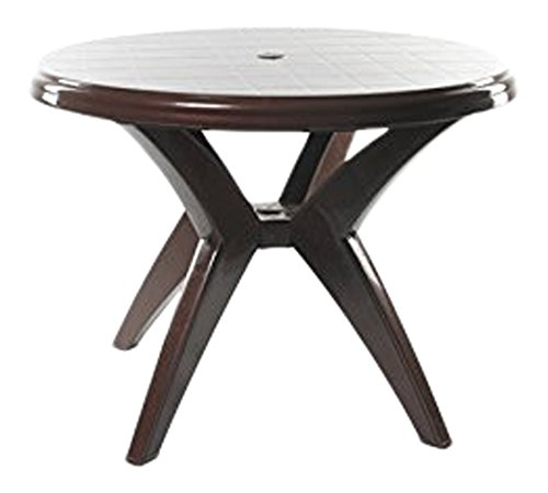 Cello Presto Four Seater Dining Table (Matte Brown)