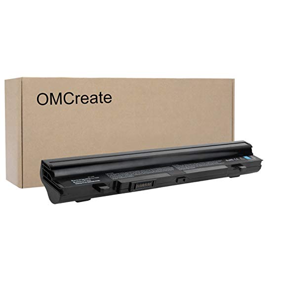 OMCreate Battery Replacement for Asus U56 U56E U46 U46E U46J U46JC U46S U56J U56JC U56S U56SV,fits P/N A42-U46 A32-U46 A41-U46-12 Months Warranty [Li-ion 8-Cell]