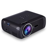 WhaleStone New Release 1200 Lumen Mini Portable WS80 LED Home Theater Movie HDMIVGAUSBAVTV Support 1080P 800x480 Video Projector