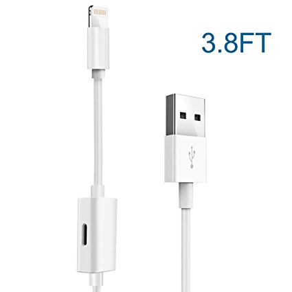 originAIM Lightning to USB Cable, Lightning Cable to Charger & Headphone Audio Adapter for iPhone 7 / 7 Plus, iPhone 8 / 8 Plus, iPhone X