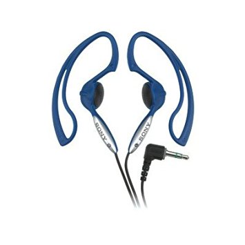 Sony MDR-J10 H.Ear Headphones with Non-Slip Design (Blue)