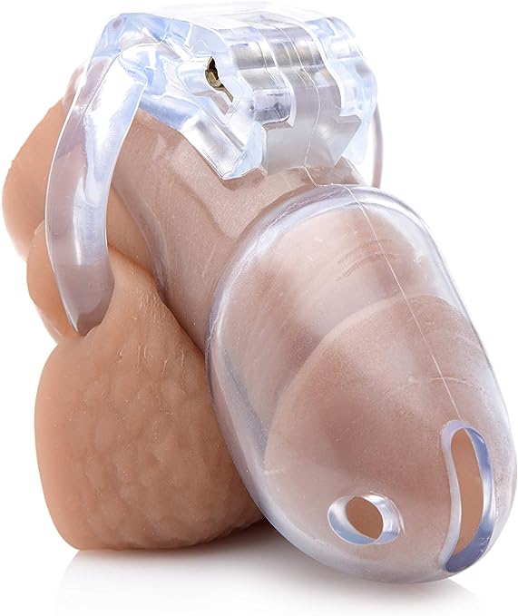 Master Series Clear Captor Chastity Cage - Large
