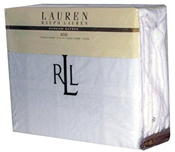 Ralph Lauren Sheet Set Dunham Sateen White Queen