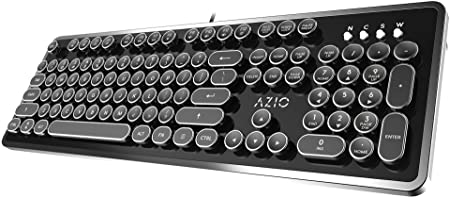 Azio Retro - USB Mechanical Keyboard (Blue Switch)