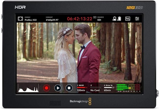 Blackmagic Design Video Assist 5" 12G-SDI HDMI HDR Recording Monitor