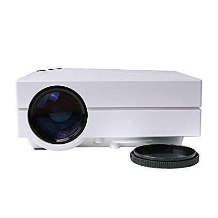 SoldCrazy GM60 Entertainment Home Cinema Theater Multimedia Portable LCD, White