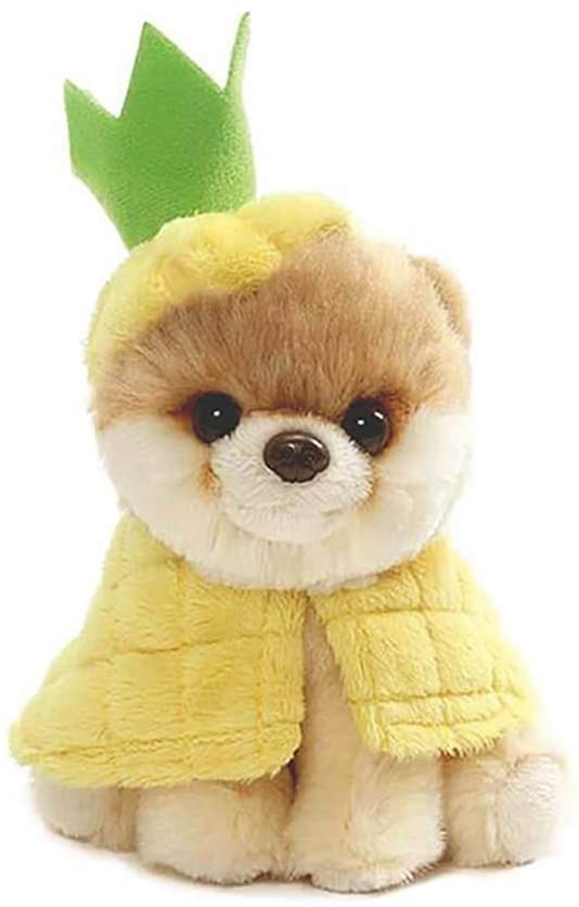 GUND Itty Bitty Boo Pineapple Plush Stuffed Dog, 5"