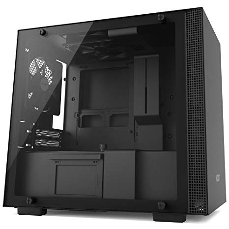 NZXT H200 Desktop Computer Case, CA-H200B-B1, Black