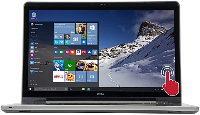 Dell Inspiron 15 i5558-5718SLV Signature Edition 15.6-Inch Laptop (i5-4210U Processor, 8GB RAM, 1TB HDD, Windows 10 Home), Silver Black