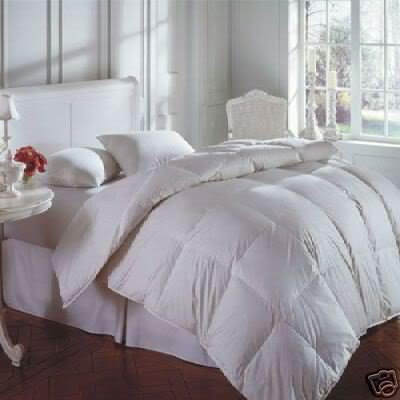 New 15 Tog Double Size Goose Feather & Down Duvet Quilt, 25% GOOSE DOWN With A Luxury Pure Cotton Fabric By Rejuvopedic©