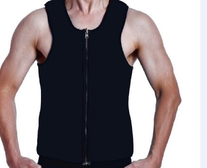 ValentinA Slimming Neoprene Vest Hot Sweat Shirt Body Shapers for Weight Loss Mens