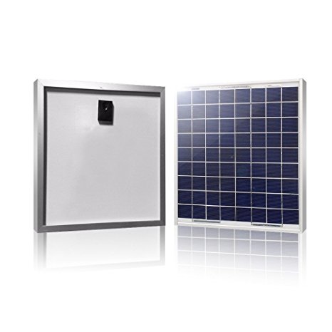 ACOPOWER 15Watt 15W Polycrystalline Photovoltaic PV Solar Panel Module 12v Battery Charging