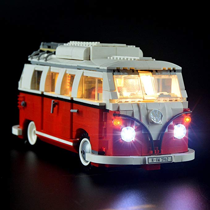 LIGHTAILING Light Set For (Creator Series Volkswagen T1 Camper Van) Building Blocks Model - Led Light kit Compatible With Lego 10220(NOT Included The Model)