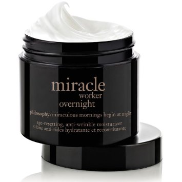 Philosophy Anti-Wrinkle Miracle Worker Age- Resetting Nighttime Moisturizer, 2 Ounce