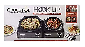 Crock-Pot SCCPMDPK25-CH SCCPMDPK25 Hook Up Connectable 2Qt Round, 2 quarts Black