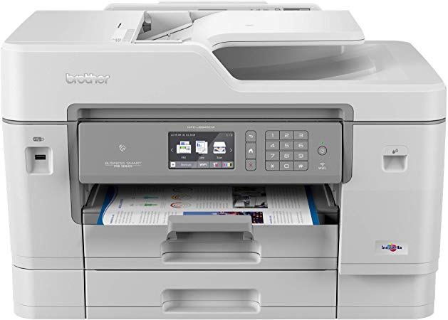 Brother MFC-J6945DW A3 Colour Inkjet Printer, X-Series, Wireless, PC Connected, Network and NFC, Print, Copy, Scan, Fax and 2 Sided Printing, Includes 2 Paper Trays