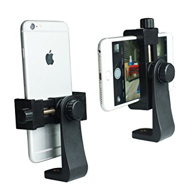 Universal Adjustable Cell Phone Tripod Smartphone Holder/Velvet Phone Mount Vertical Bracket Phone Clip Clipper 2.3~4.0 " Wide