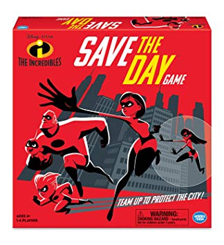 Wonder Forge Disney/Pixar the Incredibles Save the Day Board Game for Kids and Families Fun Gameplay That’s Easy to Learn with Great Replay Value