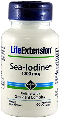 Sea-Iodine 1000 mcg, 60 Vegetarian Capsules-Pack-2