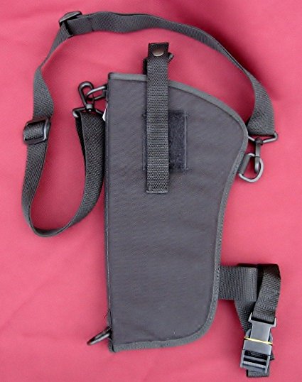 Scope Shoulder Holster 7 1/2" - 8 1/2" Bandolier Style BLACK