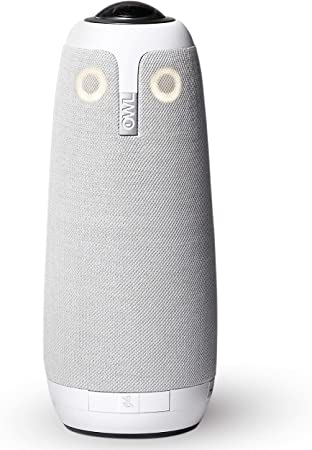 Owl Labs MTW200-1000 Meeting Pro - 360 Degree, 1080p Smart Video Conference Camera (Automatic Speaker Focus, Premium Sound Quality & Smart Meeting Room Enabled), Ivory
