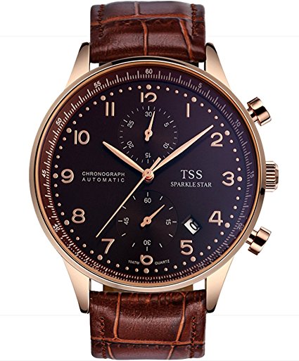 TSS Men's T5010 Quartz Chronograph Watch