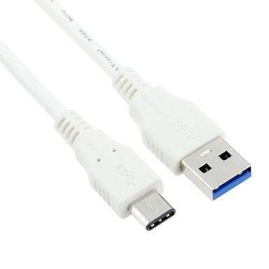 USB 3.1 Type-c to USB 3.0 Cable (3.3ft) for USB Type-C Devices Including the LG G5 SE, One Plus two ,Nexus 5x 6p, Pixel C, Lumia 950XL, Phone Tablet charger Data Cable - White
