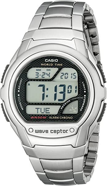 Casio Men's WV58DA-1AV "Waveceptor" Atomic Sport Watch