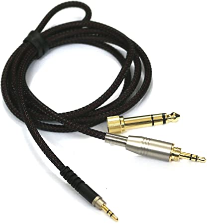 Replacement Cable For AKG Y45BT / Y50 / Y40 / Y55 / K845BT / K840KL headphones Audio upgrade HIFI stereo Cord 4ft