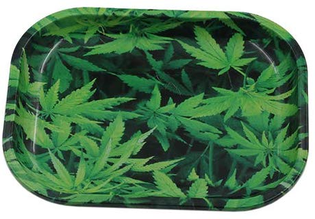 IXIGER Rolling Tray,Full metal Rolling Tray 7x 5.5Inch(Green)