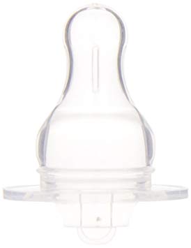 Evenflo Pro flo Nipples Med, Clear, 4 Piece