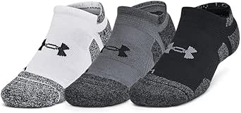 Under Armour Unisex-Adult Performance Tech Pro No Show Socks 3 Pack