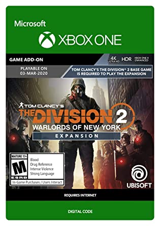 Tom Clancy's The Division 2: Warlords of New York Expansion - Xbox One [Digital Code]