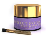 Perfect Brows Styling Primer Pomade and Brow Growth Balm wMini-Brush O6 Oz 18 Ml ClearBlonde