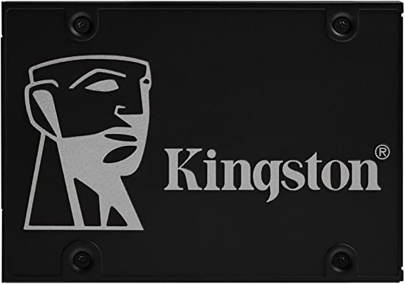 Kingston KC600 SSD SKC600/1024G Internal SSD 2.5 Inch, SATA Rev 3.0, 3D TLC, XTS-AES 256-bit Encryption