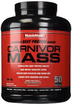 Muscle Meds Carnivor Mass Chocolate Fudge - 5.96 lbs