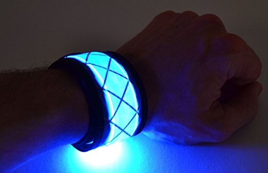 LED Light Up Snap Bracelets